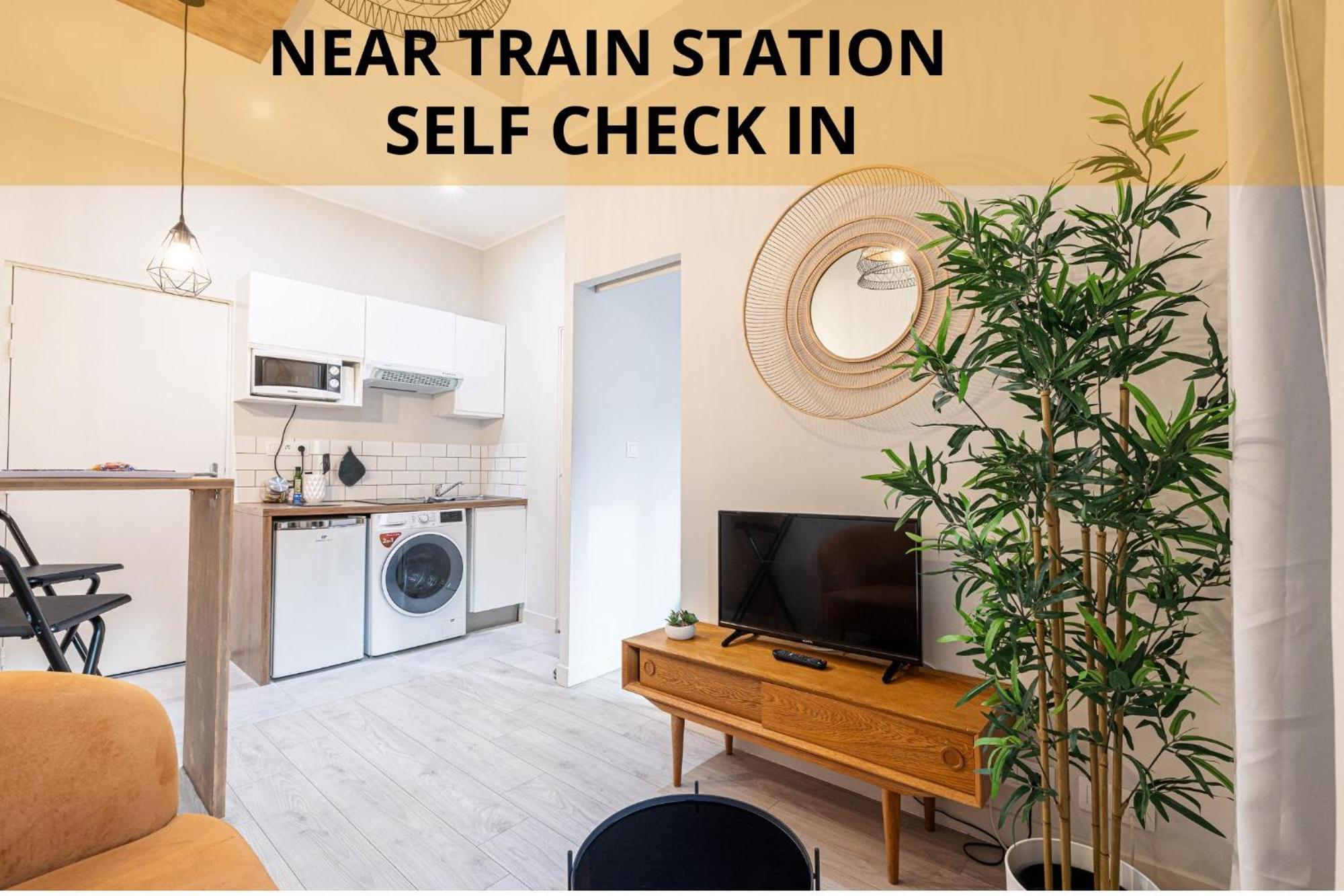 Le Petit Jean- Central Pres Gare Et Tram - Supermarches - Wifi - Nice Bagian luar foto