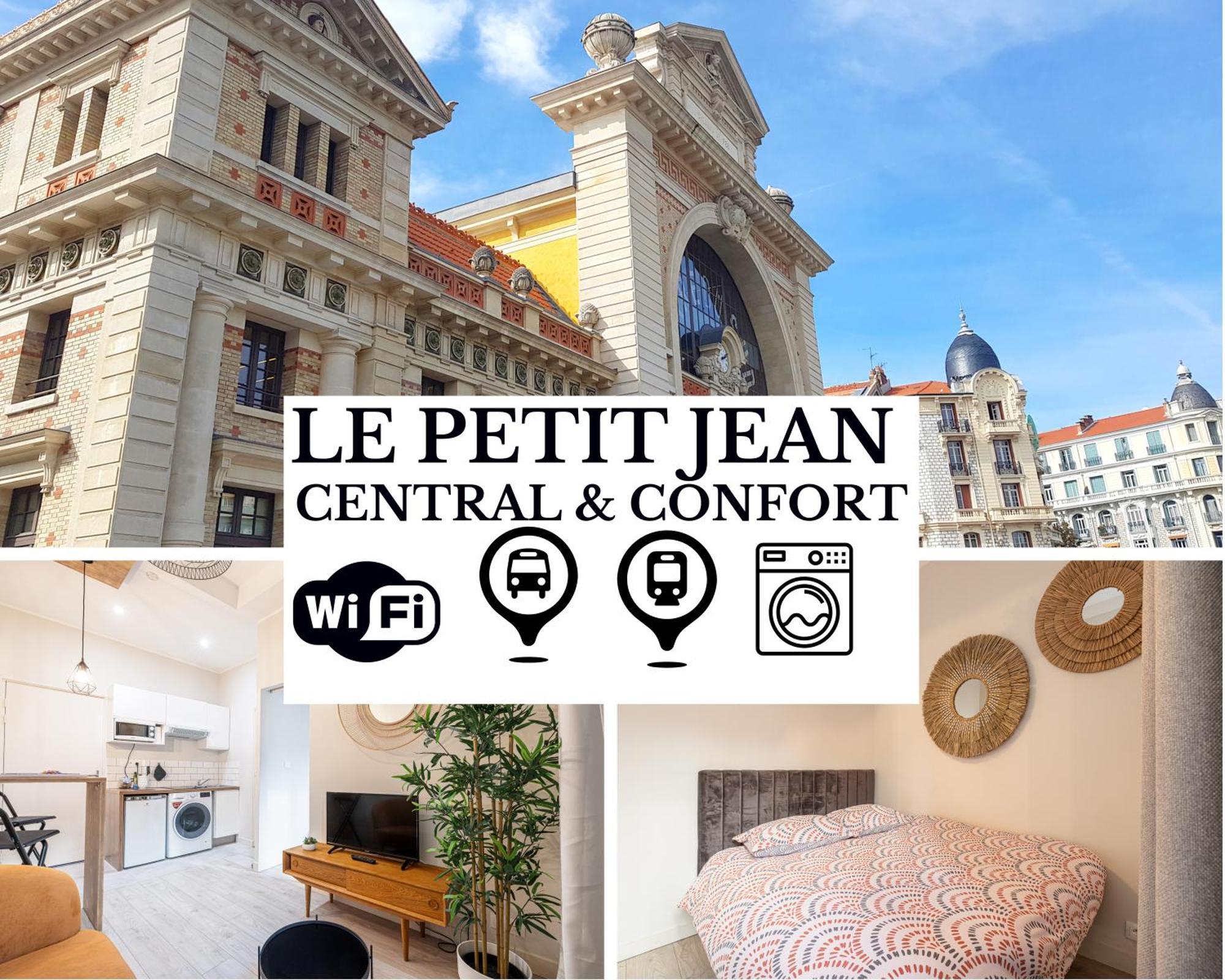 Le Petit Jean- Central Pres Gare Et Tram - Supermarches - Wifi - Nice Bagian luar foto